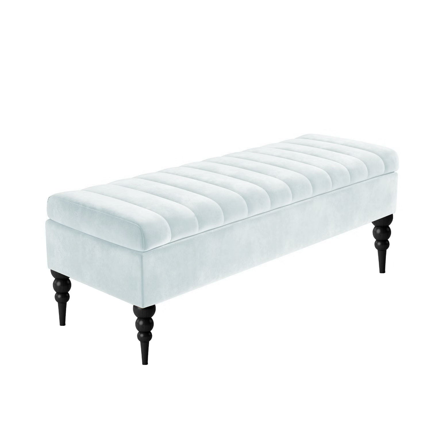 white plush velvet bench with storage, velvet shoe storage bench, hallway bench, end of bed bench with storage, ottoman footstool, shoe changing bench, window seating bench, velvet end of bed table, footrest