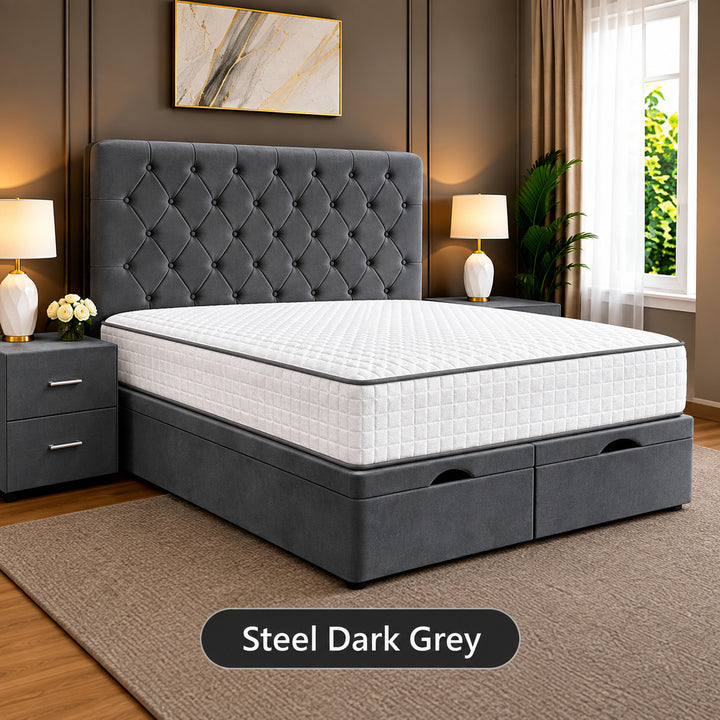 Amelia Divan Chesterfield Storage Ottoman Bed Frame