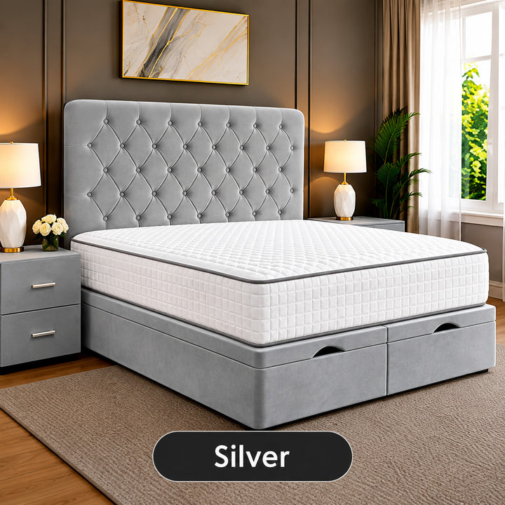 Amelia Divan Chesterfield Storage Ottoman Bed Frame