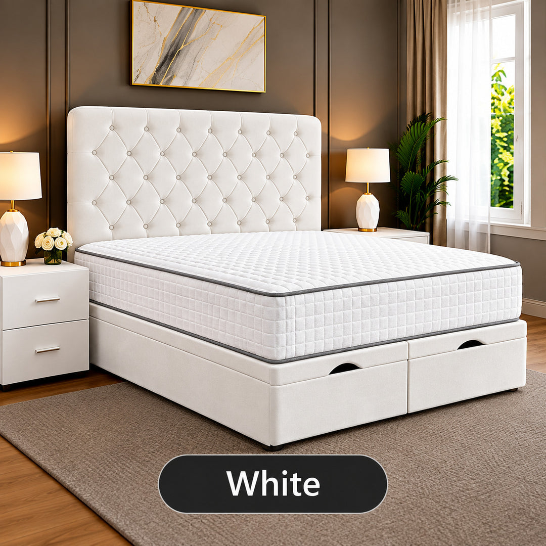 Amelia Divan Chesterfield Storage Ottoman Bed Frame