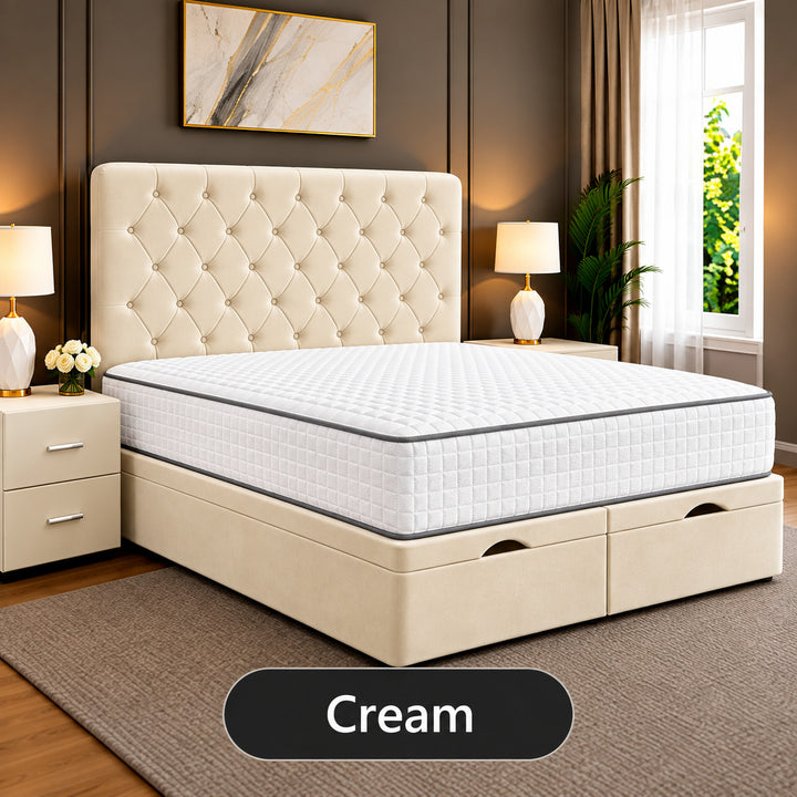 Amelia Divan Chesterfield Storage Ottoman Bed Frame