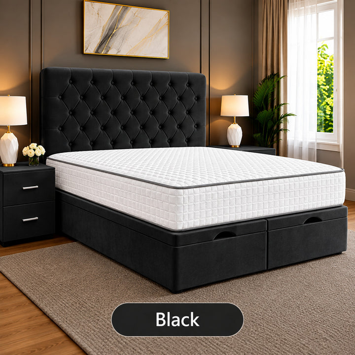 Amelia Divan Chesterfield Storage Ottoman Bed Frame