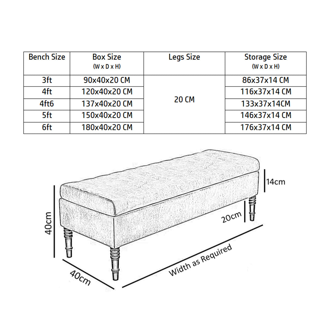 Safar Plain Upholstered Shoe Storage Bench with Legs