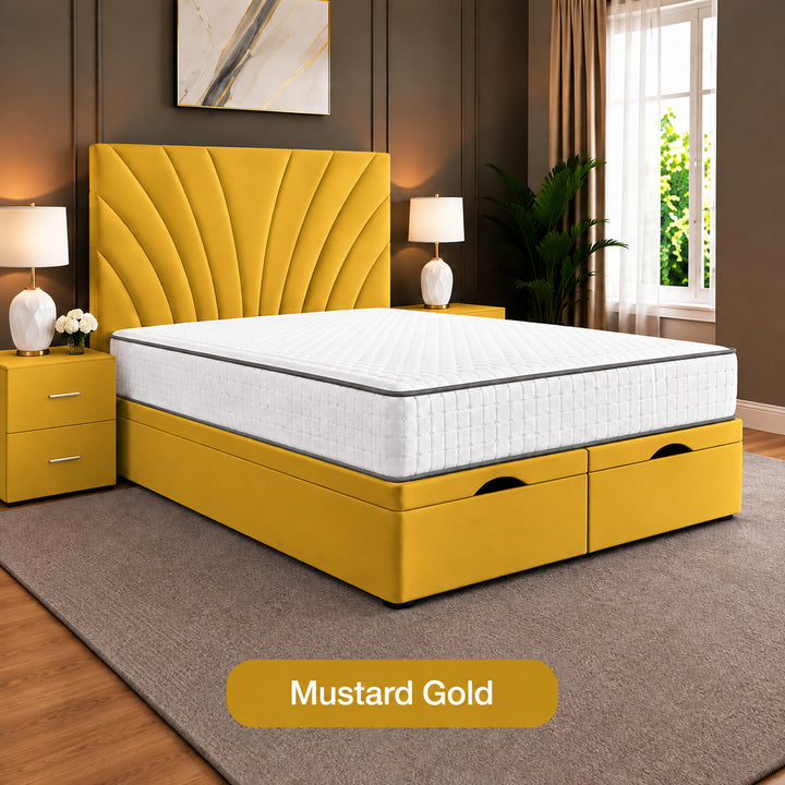 Rubi Divan Ottoman Storage Bed Frame