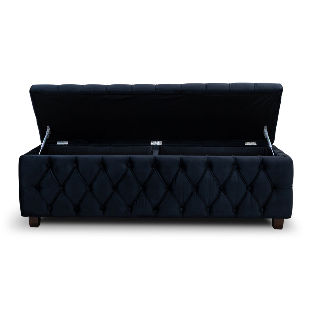 Riga Full Upholstered Ottoman Box