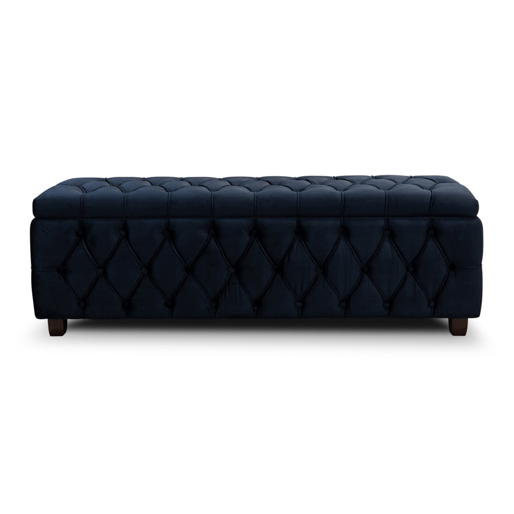 Riga Full Upholstered Ottoman Box