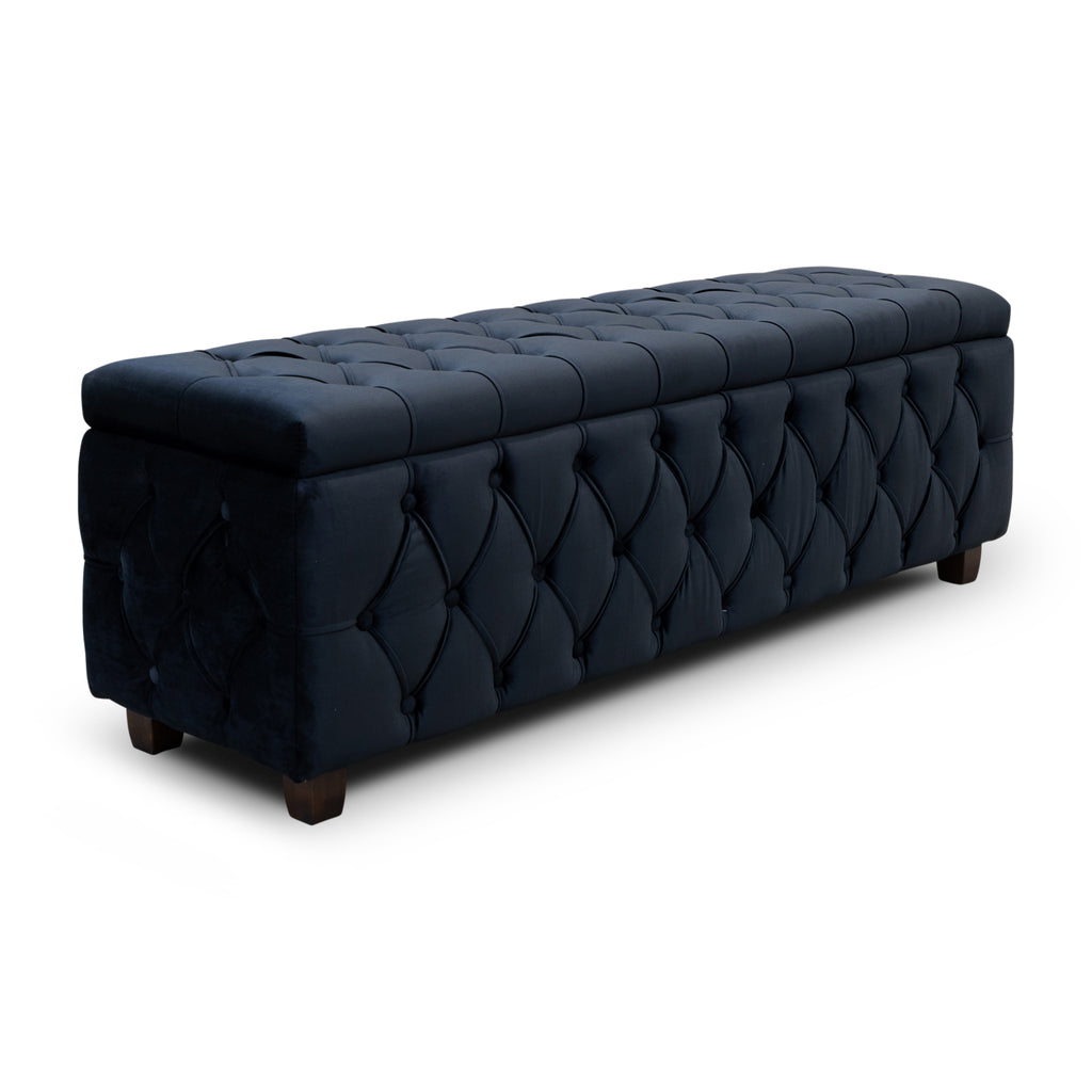 Riga Full Upholstered Ottoman Box