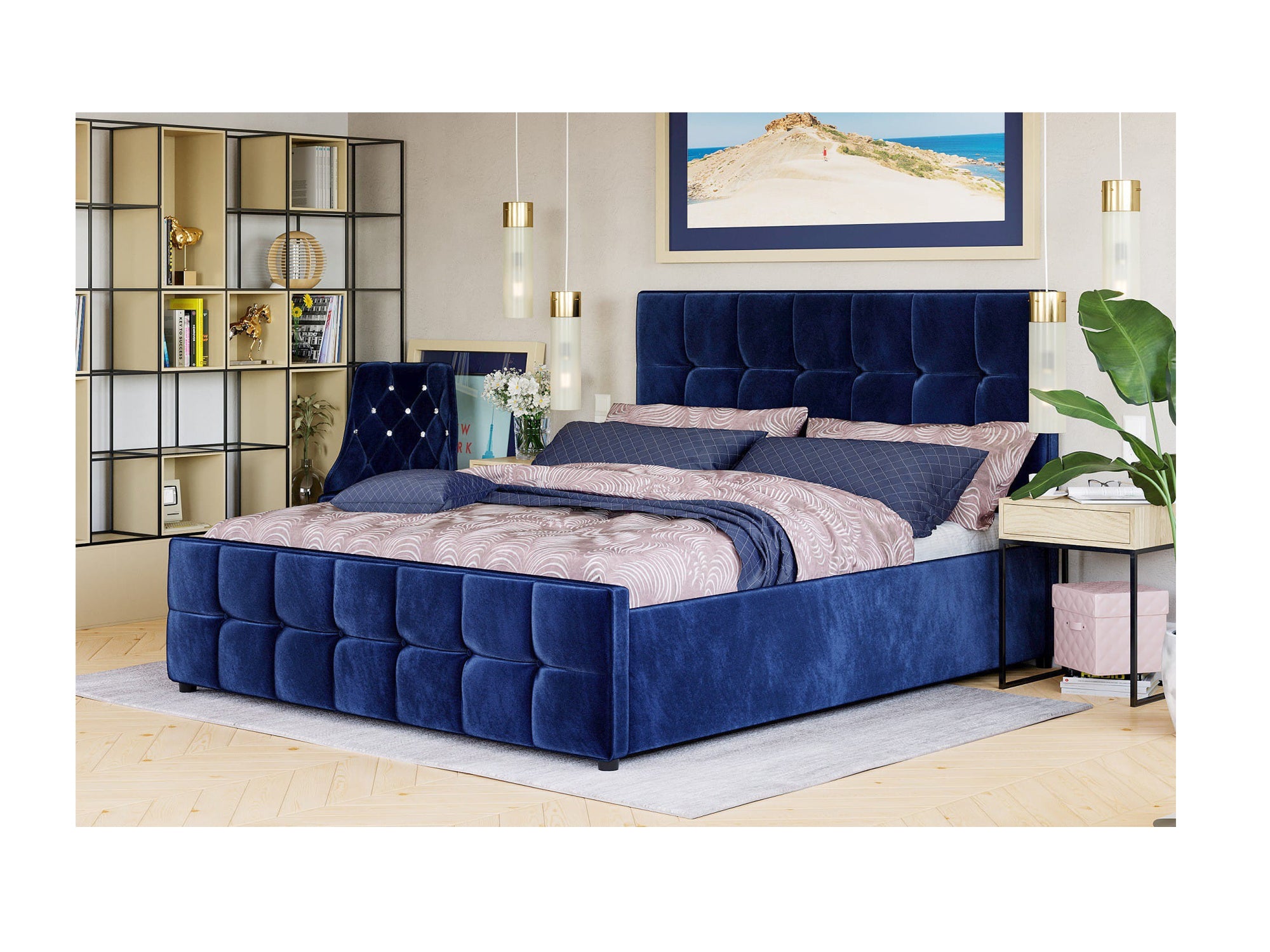 Milan Cube Bed Frame