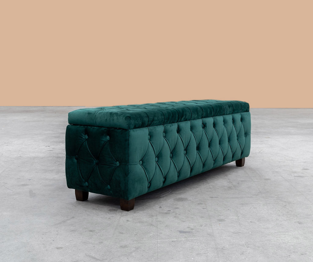 Riga Full Upholstered Ottoman Box