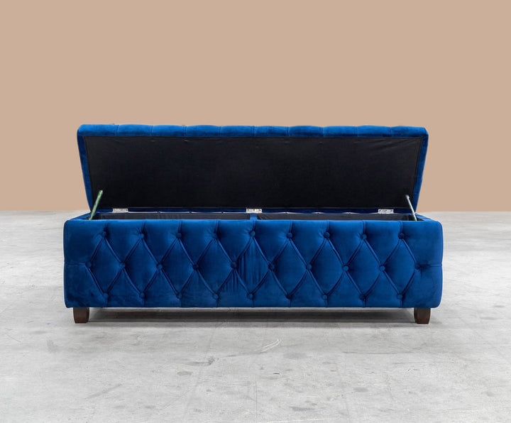 Riga Full Upholstered Ottoman Box